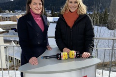 Mit Isabelle Körner beim WEF 2020 in Davos