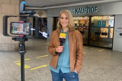 Live-Schalten mit dem Handy für ntv