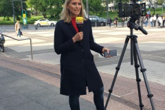 Live-Schalten mit dem Handy für ntv