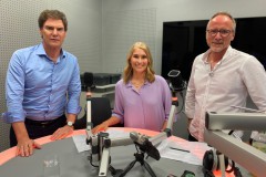 Podcast-Aufnahme mit Carsten Maschmeyer und Co-Host Andreas Laukat